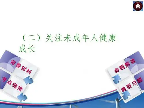 二关注未成人健康成长-PPT精品文档