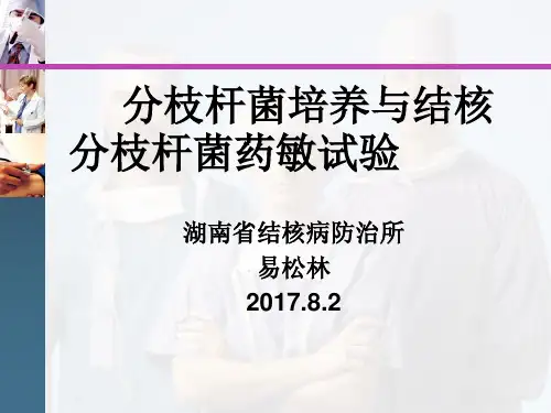结核培养与药敏试验