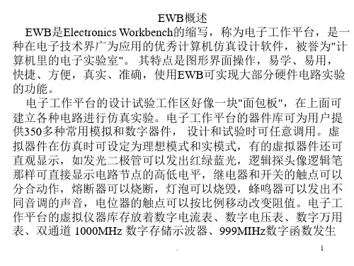 EWB使用说明数电PPT课件