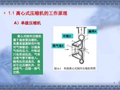 离心式制冷压缩机