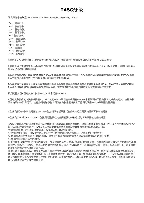 TASC分级