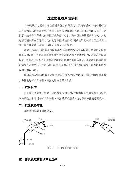 连续梁孔道摩阻试验_secret