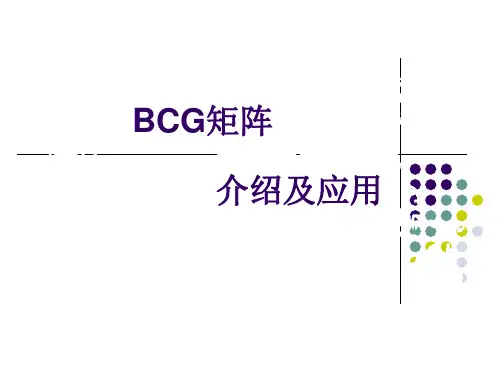 波士顿咨询集团矩阵分析法(BCG矩阵分析法)