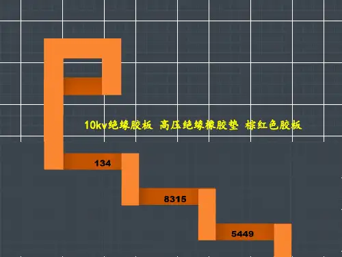 10kv绝缘胶板 高压绝缘橡胶垫 棕红色胶板