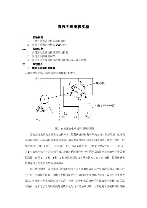 直流无刷电机实验