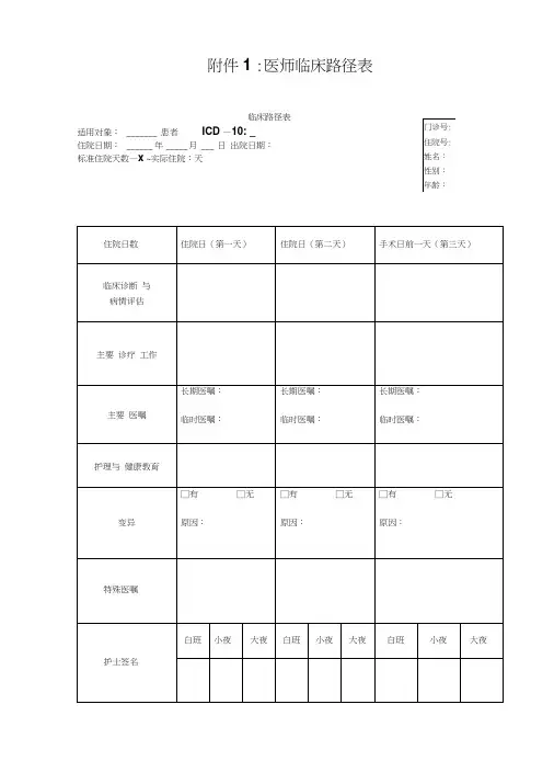 路径流程图
