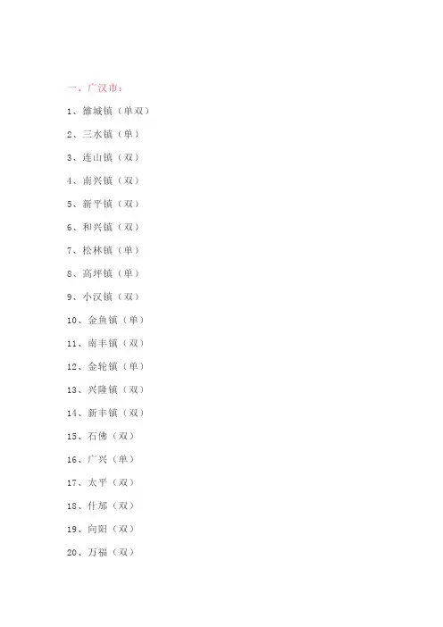 德阳赶集表