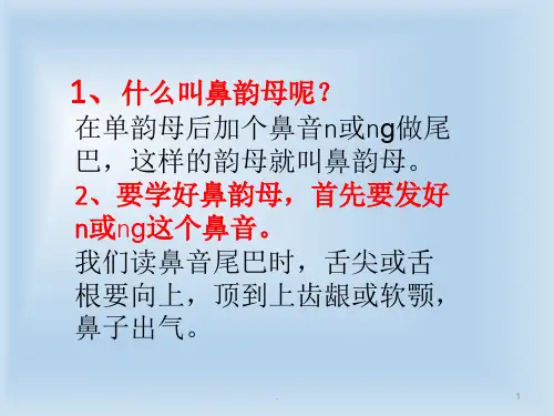 整体认读音节PPT课件