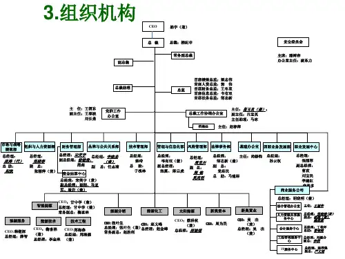 组织架构图