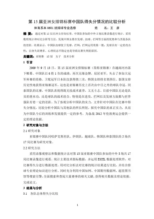 王彦专修论文