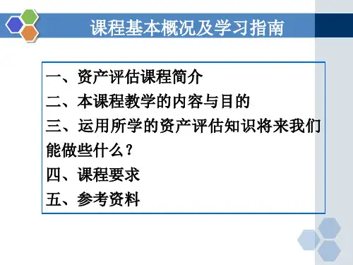 资产评估——总论