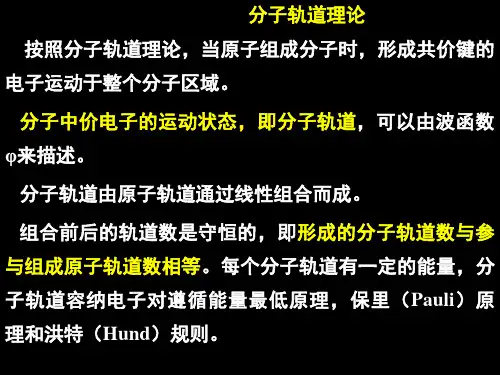 分子轨道理论