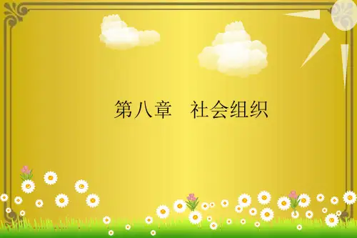 《社会学概论》9、社会组织(PPT36页)