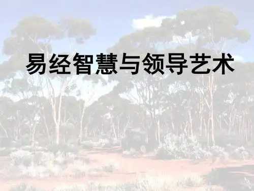 企管MBA-易经智慧与领导艺术课件(PPT183页)
