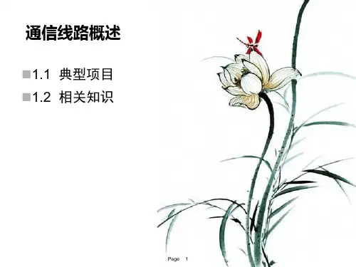 第一章 通信线路概述