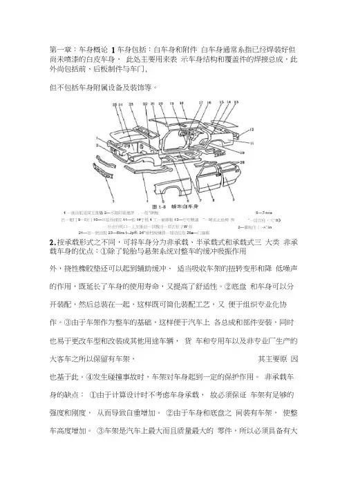 汽车车身结构与设计(免费下载).doc