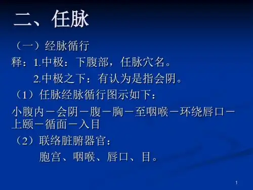 医学课件-任脉