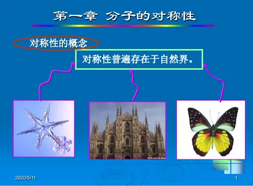 点群及分子的对称性