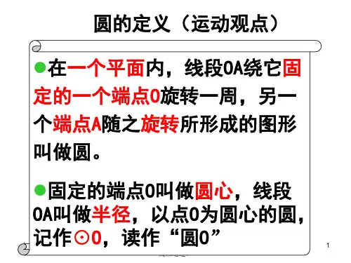 第24章圆复习ppt课件