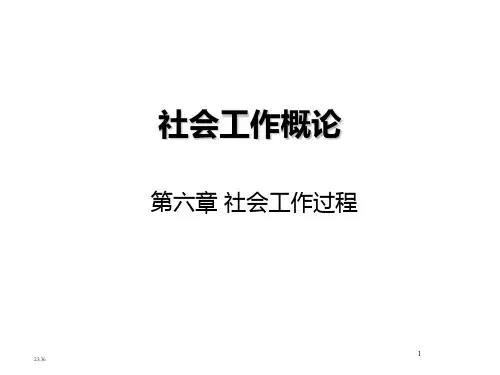 第六章_社会工作过程+