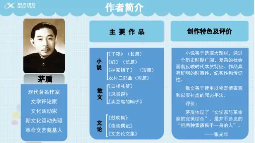 茅盾简介