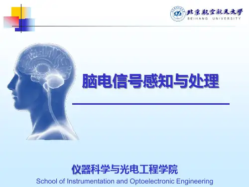 脑电信号感知与处理第4章 脑电信号分析方法 PPT精品课件