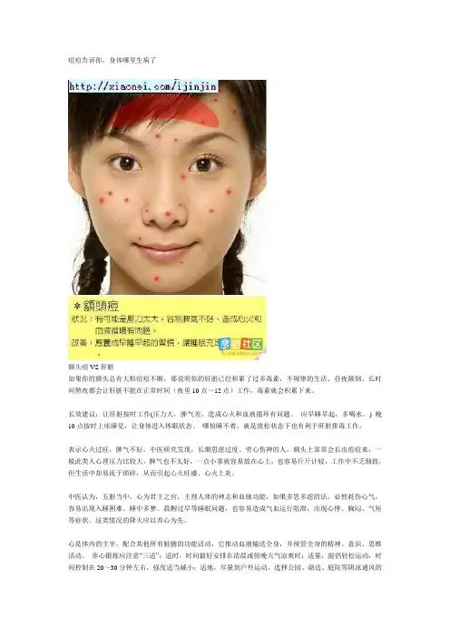 中医青春痘辩证