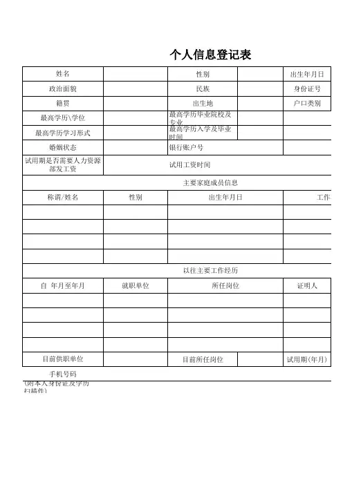 新增人员信息登记表 (1)