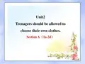 鲁教版初四英语Unit2_SectionA(1a-2d)精品课件