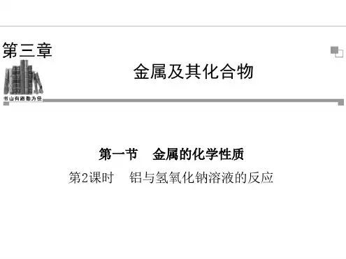 铝与氢氧化钠溶液的反应课件