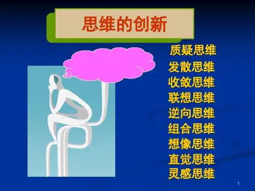 创新思维质疑发散ppt课件