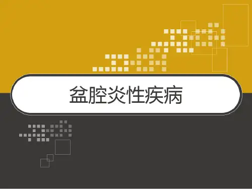 盆腔炎性疾病课件 PPT