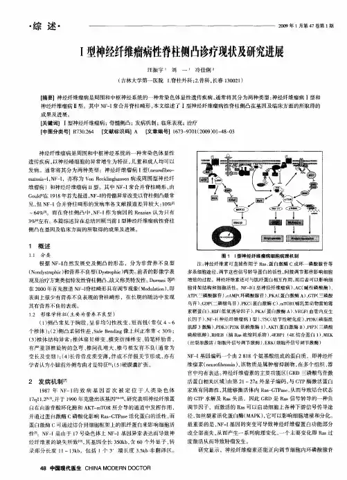 Ⅰ型神经纤维瘤病性脊柱侧凸诊疗现状及研究进展