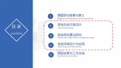 老年人语音情感识别系统设计与实现课件