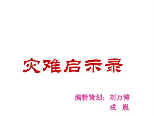灾难启示录