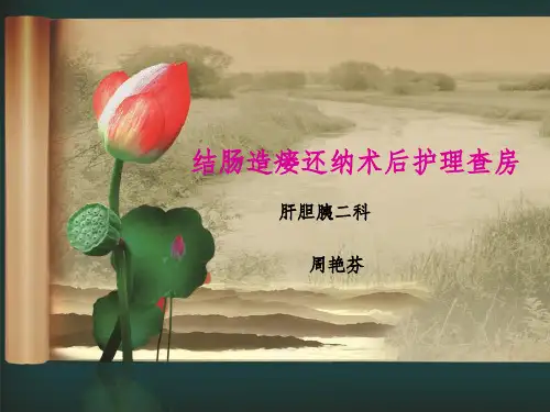 结肠造瘘术后护理查房