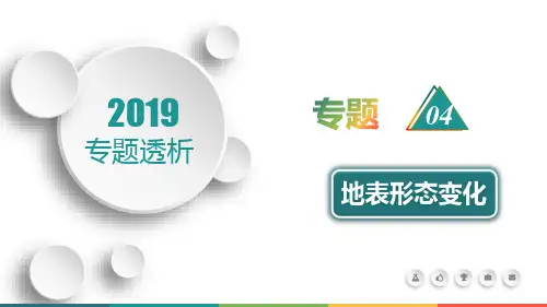 专题4  地表形态变化