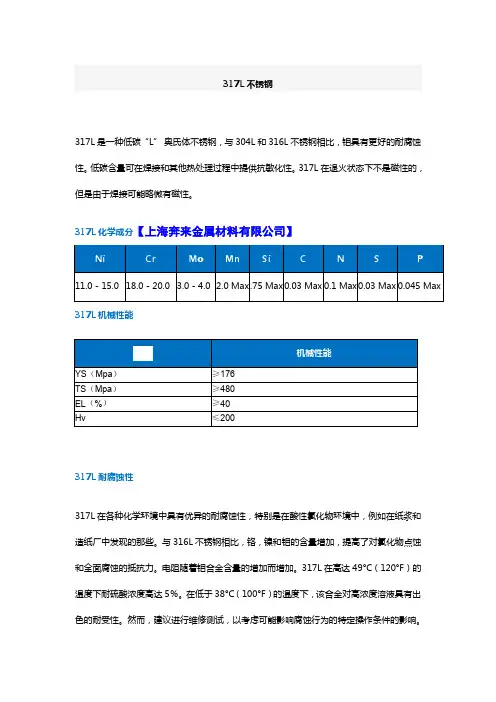317L耐热钢