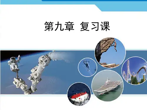 人教版八年级下册物理《压强》章末复习课件(共39张PPT)