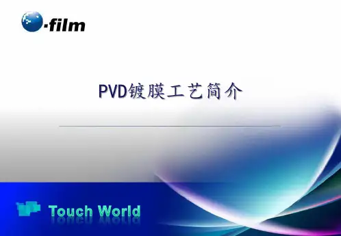 镀膜工艺简介ppt课件