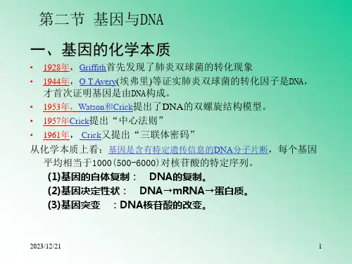 遗传学第八章基因精细结构的分析
