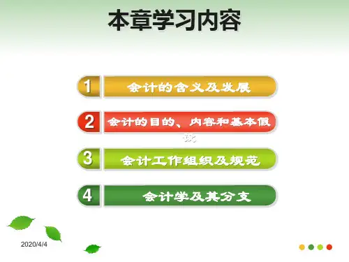 会计学原理--第一章48页PPT