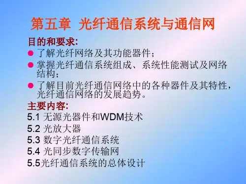光纤通信第5章.ppt
