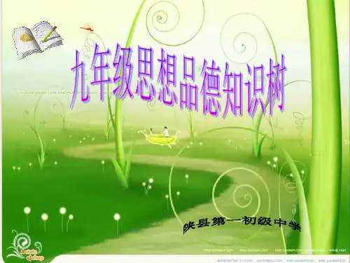 九年级思想品德知识树