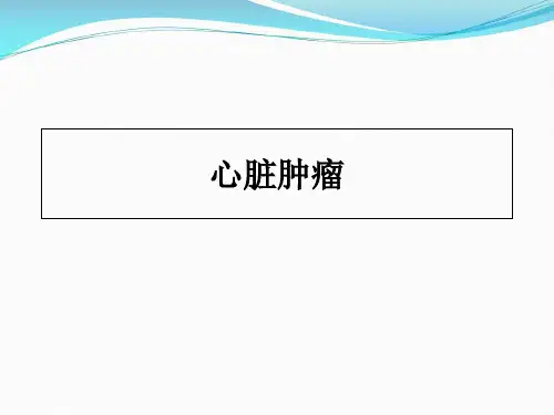 心脏肿瘤详解课件