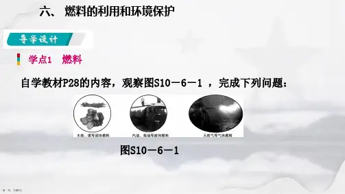 九年级物理全册燃料的利用和环境保护课件新版北师大版