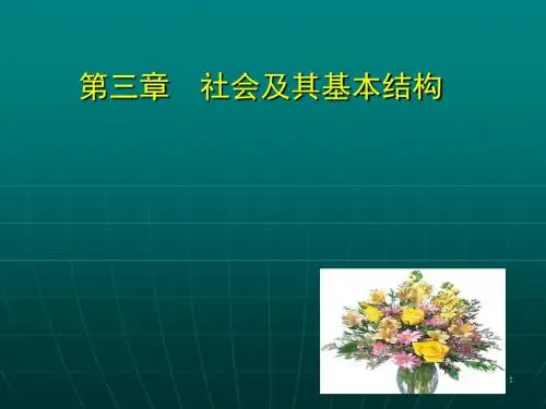 第三章 社会及其基本结构