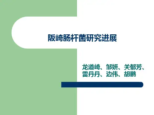 阪崎肠杆菌的研究进展