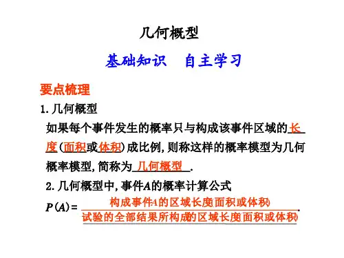 几何概型复习课件(总结)..