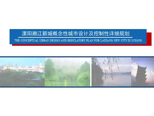 XX滨江新城控规及城市设计